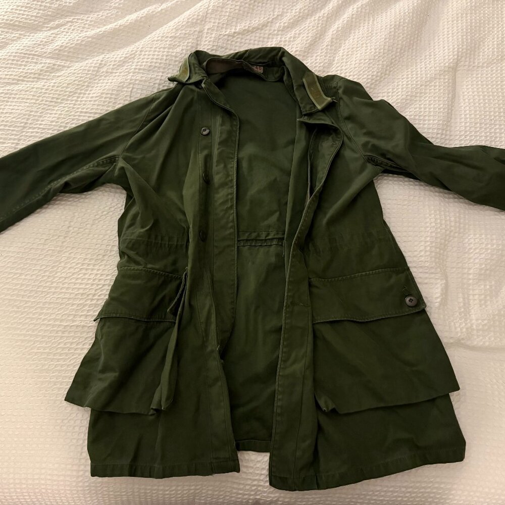 Green Vintage Army Jacket